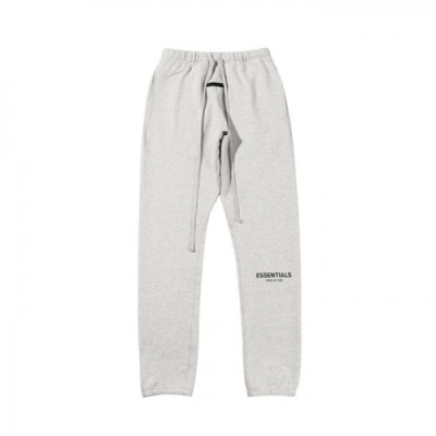 Fear of god  Mens Logo Modern Casual Pants Gray - 피어오브갓 2021 남성 로고 모던 캐쥬얼 팬츠 Fea0342x Size(s - xl) 그레이