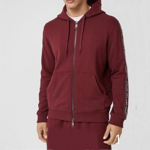 Burberry Mm/Wm Logo Casual Cotton Hoodie Burgandy - 버버리 2021 남/녀 로고 캐쥬얼 코튼 후드티 Bur04083x Size(s - 2xl) 버건디