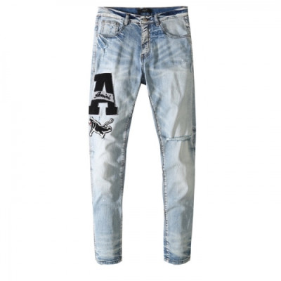 Amiri  Mens Trendy Denim Pants Blue - 아미리 2021 남성 트렌디 데님 팬츠 Ami0285x Size(29 - 40) 블루