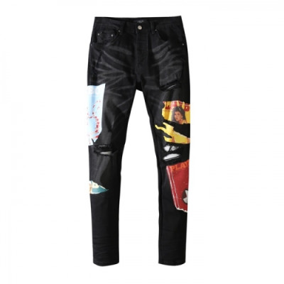 Amiri  Mens Trendy Denim Pants Black - 아미리 2021 남성 트렌디 데님 팬츠 Ami0291x Size(29 - 40) 블랙