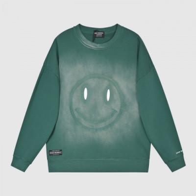 BAD MONDAY   Mm/Wm Logo Oversize Cotton Thirts Green - BAN MONDAY 2021 남/녀 로고 오버사이즈 코튼 맨투맨 Bad0027x Size(xs - l) 그린