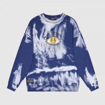 BAD MONDAY   Mm/Wm Logo Oversize Cotton Thirts Blue - BAN MONDAY 2021 남/녀 로고 오버사이즈 코튼 맨투맨 Bad0029x Size(xs - l) 블루