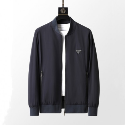 Prada  Mens Logo Casual Jackets Navy - 프라다 2021 남성 로고 캐쥬얼 자켓 Pra02394x Size(m - 3xl) 네이비