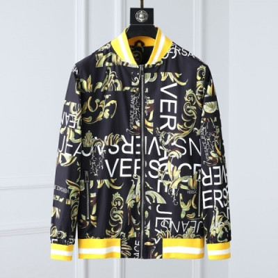 Versace  Mens Medusa Casual Jackets Black - 베르사체 2021 남성 메두사 캐쥬얼 자켓 Ver0865x Size(m - 3xl) 블랙