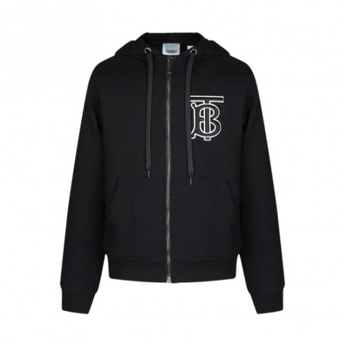 Burberry Mens Logo Casual Cotton Hoodie Black - 버버리 2021 남성 로고 캐쥬얼 코튼 후드티 Bur04110x Size(s - 2xl) 블랙