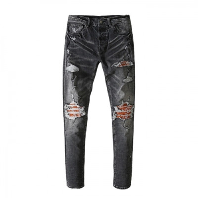 Amiri  Mens Trendy Denim Pants Black - 아미리 2021 남성 트렌디 데님 팬츠 Ami0295x Size(29 - 40) 블랙