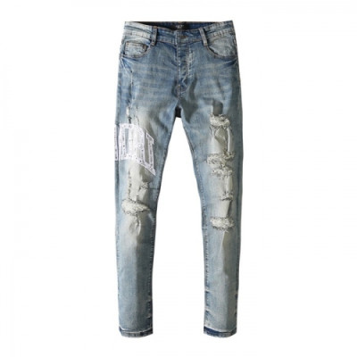 Amiri  Mens Trendy Denim Pants Blue - 아미리 2021 남성 트렌디 데님 팬츠 Ami0302x Size(29 - 40) 블루