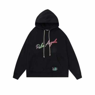 Palm Angels  Mm/Wm Logo Cotton Hoodie Black - 팜 엔젤스 2021 남/녀 로고 코튼 후디 Pam0339x Size(s - xl) 블랙