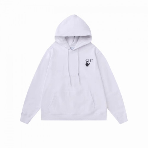 Off-white  Mens Logo Cotton Hoodie White - 오프화이트 2021 남성 로고 코튼 후드티 Off0780x Size(s - xl) 화이트