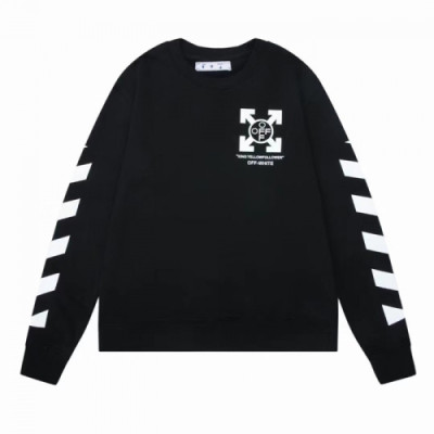 Off-white  Mm/Wm Logo Cotton Oversize Hoodie Black - 오프화이트 2021 남/녀 로고 코튼 오버사이즈 후디 Off0788x Size(s - xl) 블랙