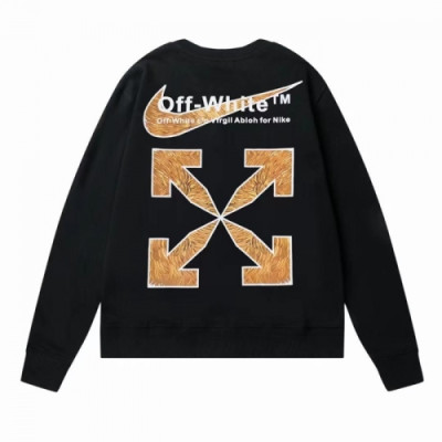 Off-white  Mm/Wm Logo Cotton Oversize Hoodie Black - 오프화이트 2021 남/녀 로고 코튼 오버사이즈 후디 Off0790x Size(s - xl) 블랙