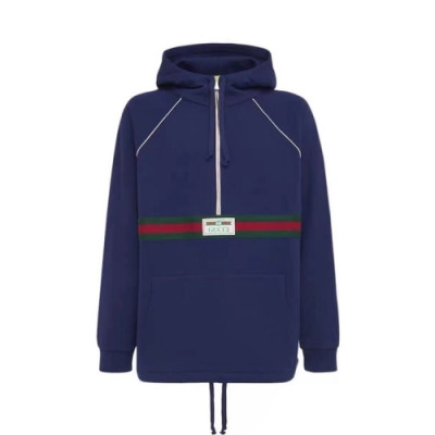 Gucci  Mm/Wm Logo Casual Hoodie Navy - 구찌 2021 남/녀 로고 캐쥬얼 후드티 Guc04101x Size(xs - xl) 네이비