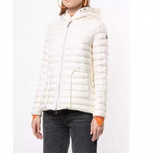 Moncler   Womens Patch Logo Modern Duck Down Padding White - 몽클레어 2021 여성 패치 로고 모던 덕다운 패딩 Moc02291x Size(1 - 4) 화이트