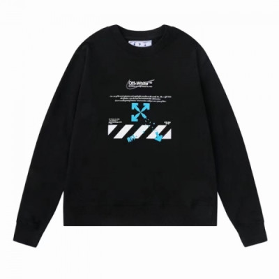 Off-white  Mm/Wm Logo Cotton Oversize Hoodie Black - 오프화이트 2021 남/녀 로고 코튼 오버사이즈 후디 Off0798x Size(s - xl) 블랙