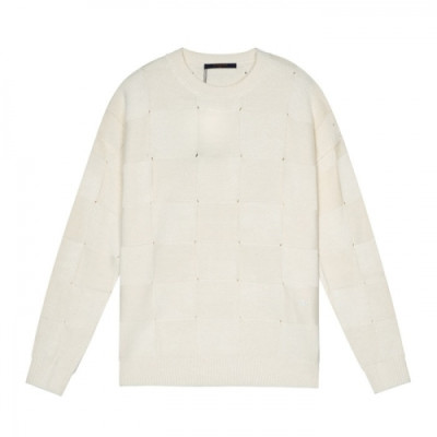 Louis vuitton  Mens Casual Wool Sweaters White - 루이비통 2021 남성 캐쥬얼 울 스웨터 Lou03650x Size(s - xl) 화이트