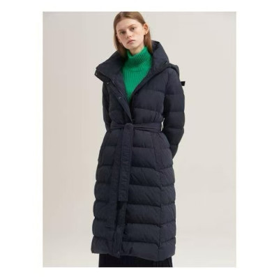 버버리 여성 블랙 롱패딩 - Burberry Womens Black Long Padding - bu04153x