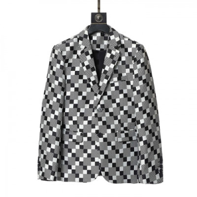 Louis vuitton  Mens Logo Suit Jackets Black - 루이비통 2021 남성 로고 슈트 자켓 Lou03651x Size(m - 3xl) 블랙