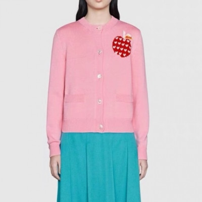 Gucci  Womens Trendy Cardigan Pink - 구찌 2021 여성 드렌디 가디건 Guc04128x Size(s - l) 핑크