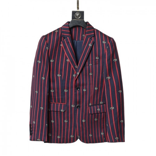 Gucci  Mm/Wm Casual Logo Suit Jackets Navy - 구찌 2021 남/녀 캐쥬얼 로고 슈트 자켓 Guc04129x Size(m - 3xl) 네이비