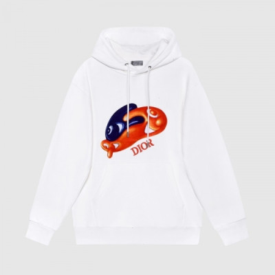 Dior  Mm/Wm  Logo Casual Cotton Hoodie White - 디올 2021 남/녀 로고 캐쥬얼 코튼 후디 Dio01506x Size(xs - l) 화이트