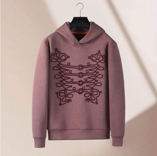 Hermes Mens Logo Casual Cotton Hoodie Pink - 에르메스 2021 남성 로고 캐쥬얼 코튼 후드티 Her0697x Size(m - 3xl) 핑크