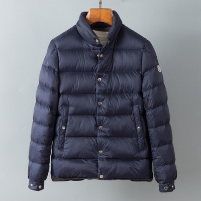 Moncler  Mens Patch Logo Modern Duck Down Padding Navy - 몽클레어 2021 남성 패치 로고 모던 덕다운 패딩 Moc02304x Size(m - 3xl) 네이비