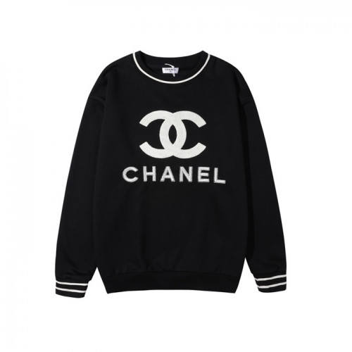 Chanel  Mm/Wm Crew-neck Logo Cotton Tshirts Black - 샤넬 2021 남/녀 크루넥 로고 코튼 긴팔티 Cnl0802x Size(s - xl) 블랙