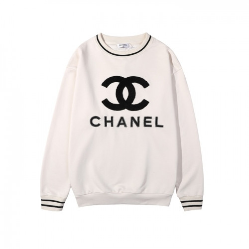 Chanel  Mm/Wm Crew-neck Logo Cotton Tshirt White - 샤넬 2021 남/녀 크루넥 로고 코튼 긴팔티 Cnl0803x Size(s - xl) 화이트