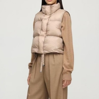 Maxmara  Ladies Casual Goose-down Best Beige - 막스마라 2021 여성 캐쥬얼 구스다운 베스트 Max0076x Size(s - xl) 베이지