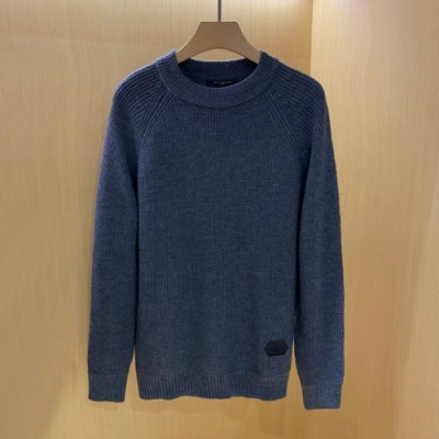 Louis vuitton  Mens Casual Wool Sweaters Gray - 루이비통 2021 남성 캐쥬얼 울 스웨터 Lou036956 Size(m - 2xl) 그레이