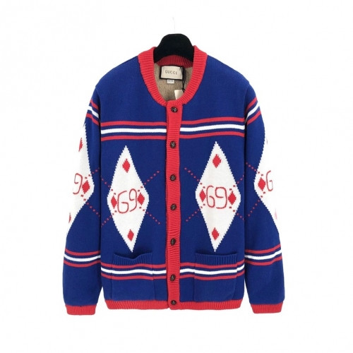 Gucci Womens Trendy V-neck Cardigan Red - 구찌 2021 여성 트렌디 브이넥 가디건 Guc04440x Size(s - l) 레드