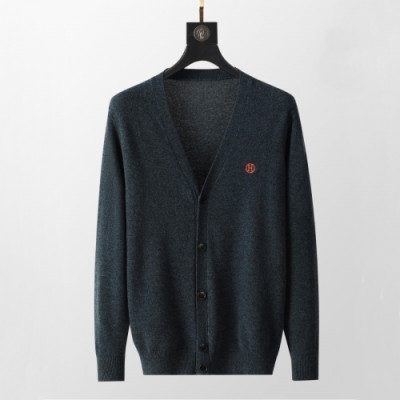 Hermes  Mens Casual Cashmere Cardigan Dark Gray - 에르메스 20201남성 캐쥬얼 캐시미어 가디건 Her0709x.Size(m - 2xl) 다크그레이