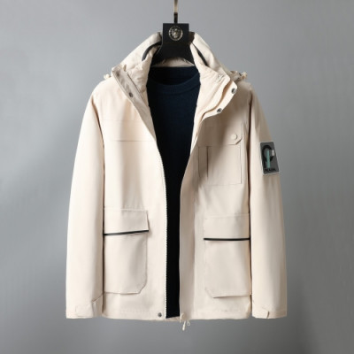 Prada  Mens Logo Casual Jackets White - 프라다 2021 남성 로고 캐쥬얼 자켓 Pra02447x Size(m - 4xl) 화이트