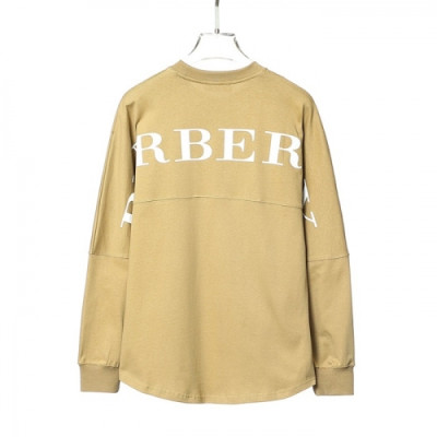 Burberry  Mm/Wm Logo Casual Cotton Tshirts Camel - 버버리 2021 남/녀 로고 캐쥬얼 코튼 맨투맨 Bur04187x Size(xs - l) 카멜