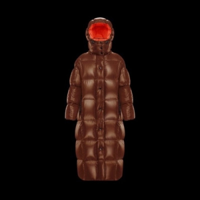 Moncler   Womens Patch Logo Modern Duck Down Long Padding Camel - 몽클레어 2021 여성 패치 로고 모던 덕다운 롱패딩 Moc02353x Size(0 - 3) 카멜