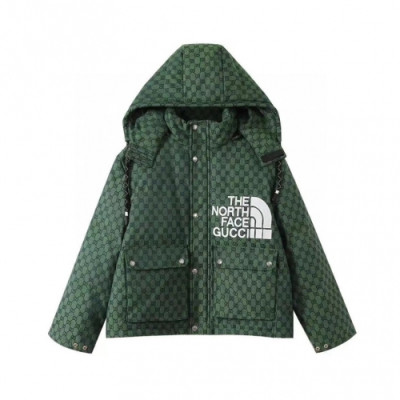 Gucci  Mm/Wm Logo Casual Duck Down Padding Green - 구찌 2021 남/녀 로고 캐쥬얼 덕다운 양면 패딩 Guc04457x Size(xs - xl) 그린