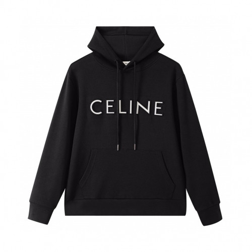 Celine Mm/Wm Logo Cotton Hoodie Black - 셀린느 2021 남/녀 로고 코튼 후디 Cel0183x Size(m - 2xl) 블랙