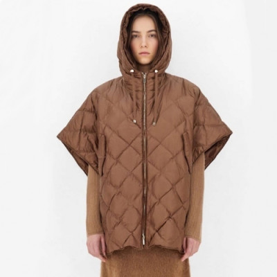 Maxmara  Ladies Casual Goose-down Best Brown - 막스마라 2021 여성 캐쥬얼 구스다운 베스트 Max0092x Size(Free) 브라운