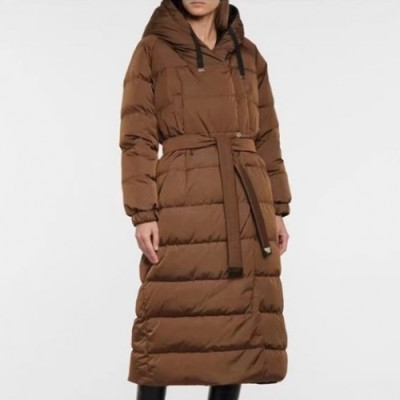 Maxmara  Ladies Duck Down Long Padding Brown - 막스마라 2021 여성 덕다운 롱패딩 Max0097x Size(s - l) 브라운