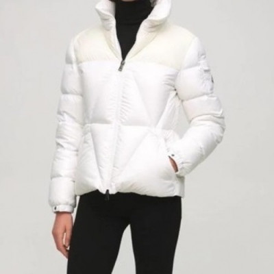 Moncler  Womens Patch Logo Modern Duck Down Long Padding White - 몽클레어 2021 여성 패치 로고 모던 덕다운 롱패딩 Moc02382x Size(1 - 4) 화이트