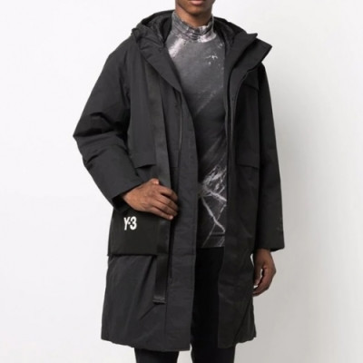 Y-3  Mm/Wm Down Coats Black - 요지야마모토 2021 남/녀 다운 코트 Y3/0143x Size(xs - xl) 블랙