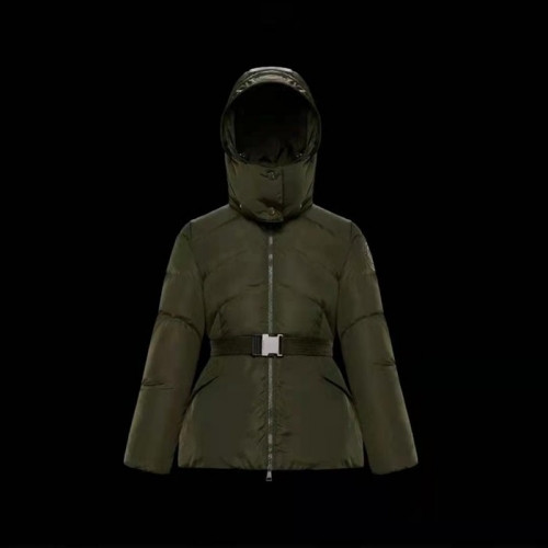 Moncler  Womens Patch Logo Modern Duck Down Long Padding Khaki - 몽클레어 2021 여성 패치 로고 모던 덕다운 롱패딩 Moc02387x Size(1 - 4) 카키