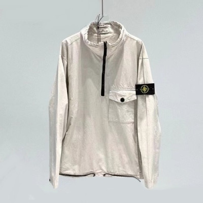 Stone Island / Mens Light Reflection Logo Out-wears Beige- 스톤아일랜드 2021 남성 로고 아웃웨어 Sto0393x Size(m - 2xl) 베이지