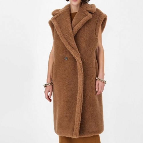 Maxmara Ladies Flannel Best Camel - 막스마라 여성 플란넬 베스트 Max0106x