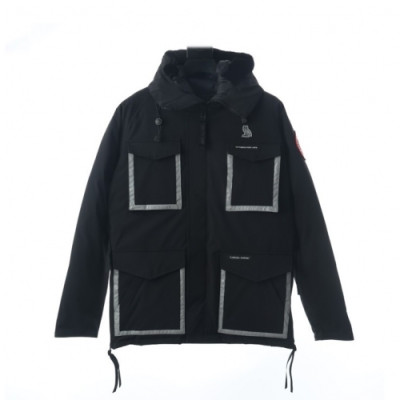 Canada goose  Mm/Wm Patch Logo Casual Goose Down Padding Black - 캐나다구스 2021 남/녀 패치 로고 캐쥬얼 구스다운 패딩 Can0376x Size(xs - 2xl) 블랙