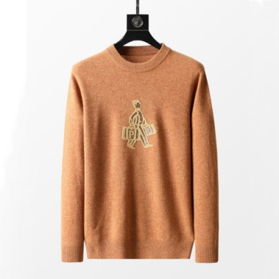 Prada  Mens Crew-neck Sweaters Orange - 프라다 2021 남성 크루넥 스웨터 Pra02496x Size(m - 3xl) 오렌지