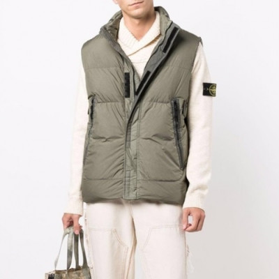 Stone Island  Mens Casual Down Best Khaki - 스톤아일랜드 2021 남성 캐쥬얼 다운 베스트 Sto0395x Size(m - 2xl) 카키