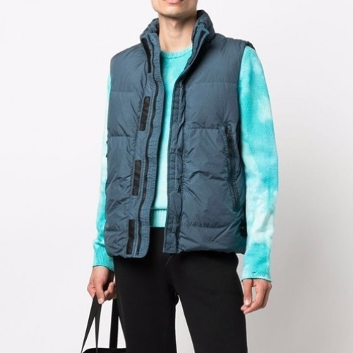 Stone Island Mens Casual Down Vest Blue - 스톤아일랜드 2021 남성 캐쥬얼 다운 베스트 Sto0396x Size(m - 2xl) 블루