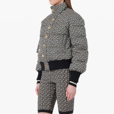 Balmain  Womens Goose-down Padding Black - 발망 2021 여성 구스다운 패딩 Bam0153x Size(s - l) 블랙