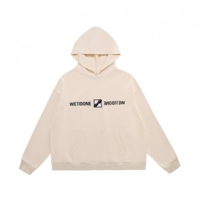 WELLDONE  Mm/Wm Retro Logo Hoodie White - 웰던 2021 남/녀 레트로 로고 후드티 Wel0044x Size(s - l) 화이트